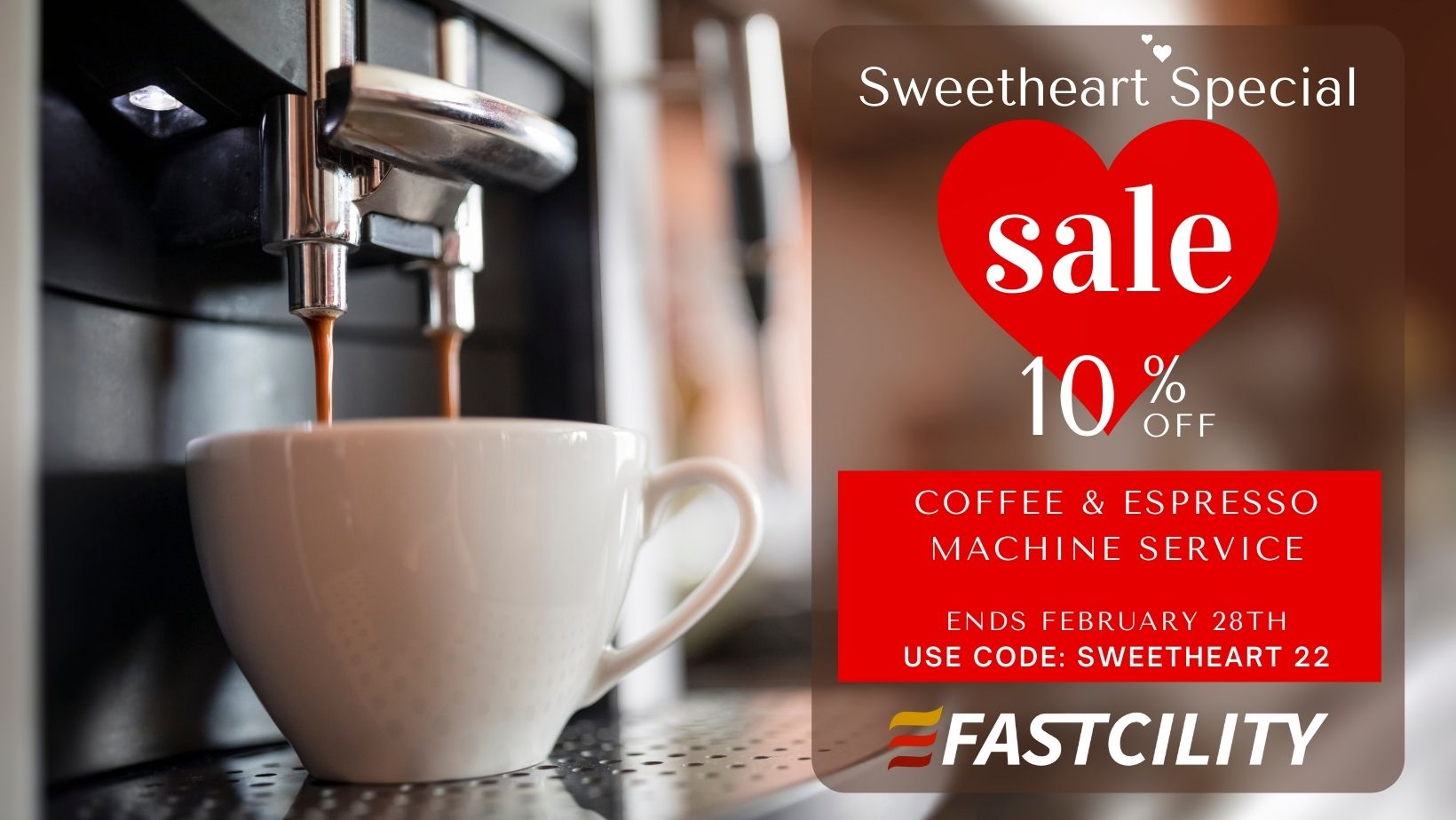 Save 10% On Coffee & Espresso Machine Service